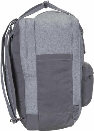 Рюкзак Fjällräven Kånken Re-Wool для ноутбука 15'', унісекс, 40x28x16 см, гранітно-сірий