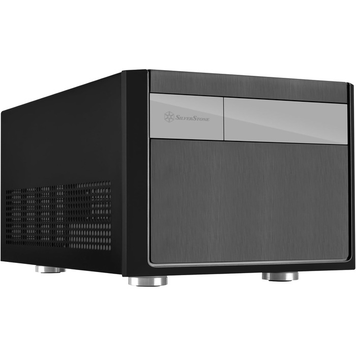 Комп'ютерний корпус SilverStone SST-SG11B Sugo Micro ATX Cube, чорний