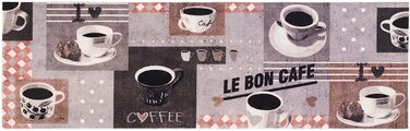 Кухонний килим Primaflor BON Cafe 45x145 см – міцний, нековзний доріжка для кухні та коридору