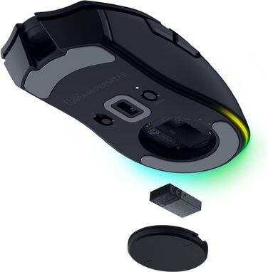 Ігрова миша Razer Cobra HyperSpeed: легка дротова миша з Chroma RGB, оптичними перемикачами 3-го покоління, вагою 57 г, чорна