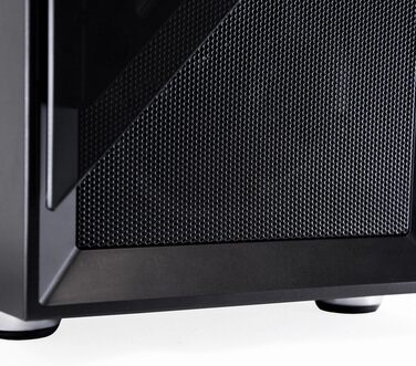 Корпус для ПК TALIUS Valkyria Midi ATX, чорний, ігровий, 0,6 мм