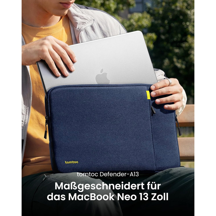 Захисний чохол-сумка tomtoc 360° для MacBook Air 15