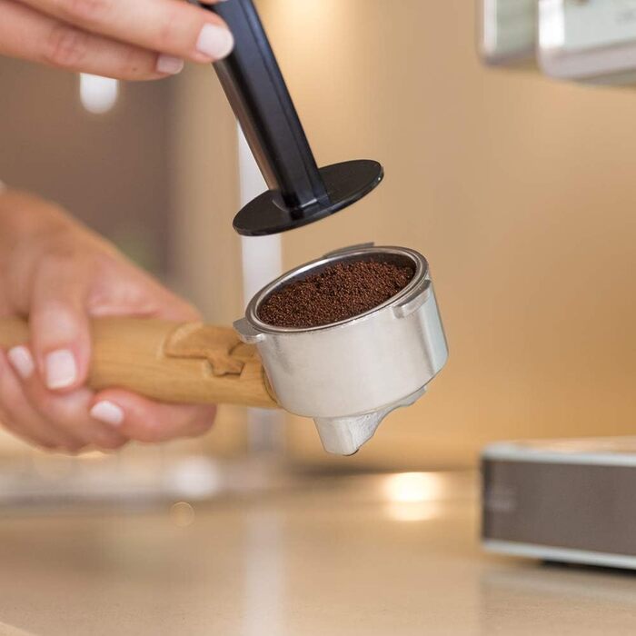 Кавомашина Cecotec Cumbia Power Espresso 20 Barista Aromax: 2900 Вт, 2 системи нагріву, 20 бар, манометр, подвійний фільтр
