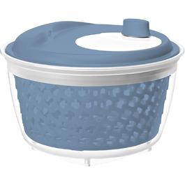 Сушарка для салату Rotho Fresh, 4.5 л, блакитна, BPA-free пластик