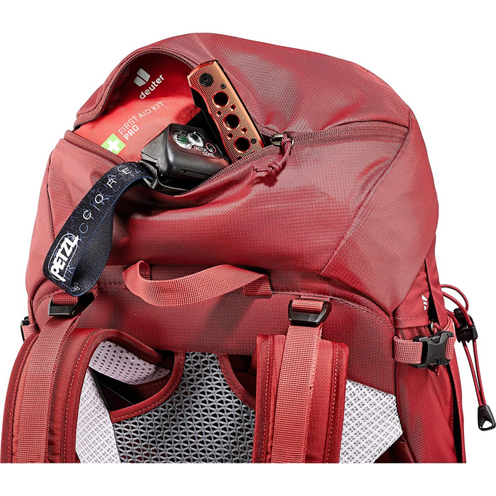 Рюкзак Deuter Futura Pro 34 SL жіночий, 34 л, червоно-лавовий