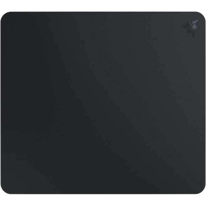 Скляний килимок для миші Razer Atlas — преміум ігровий килимок із загартованого скла, мікрогравірована гладка поверхня, стійкість до бруду та подряпин, чорний (450 x 400 x 5 мм)