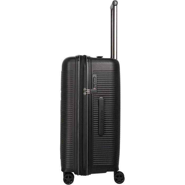 Чемоданний набір Travelite Roomer 2 шт. L/M: міцні валізи з TSA замком, розширювана валіза M (66 см), чорний