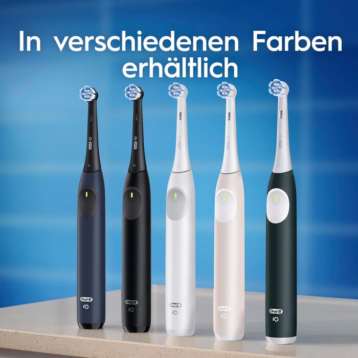 Електрична зубна щітка Oral-B iO Series 2, чорна (набір: 2 щітки Night Black та Calm Pink, 3 насадки, футляр)