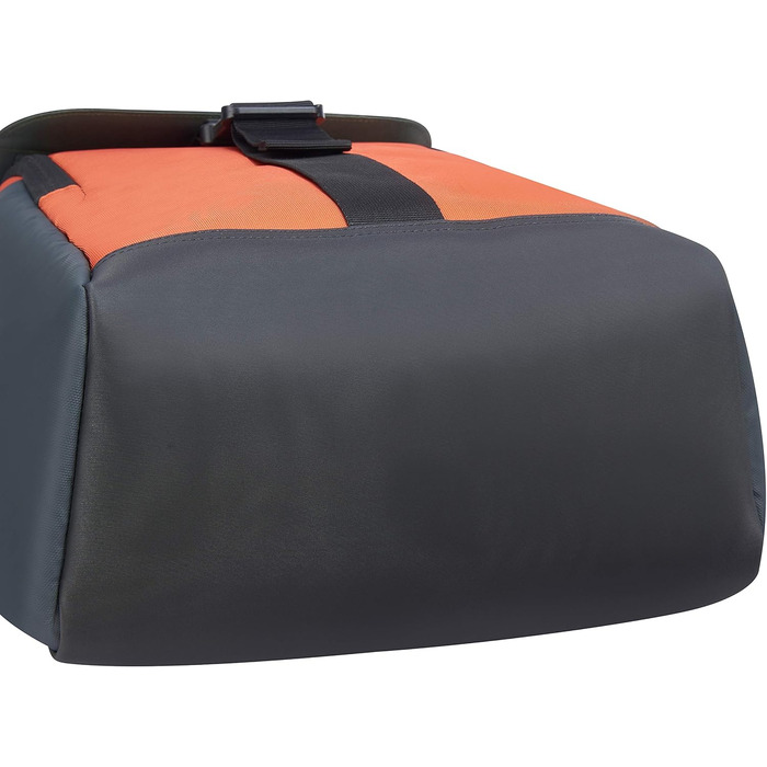 Міський рюкзак DELSEY PARIS SECURFLAP 21 л, 45x31x14 см, помаранчевий, м'який корпус