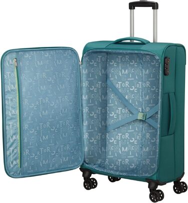 Валіза American Tourister Sea Seeker Spinner M, 68 см, 61 л, зелена (Bayou Green)