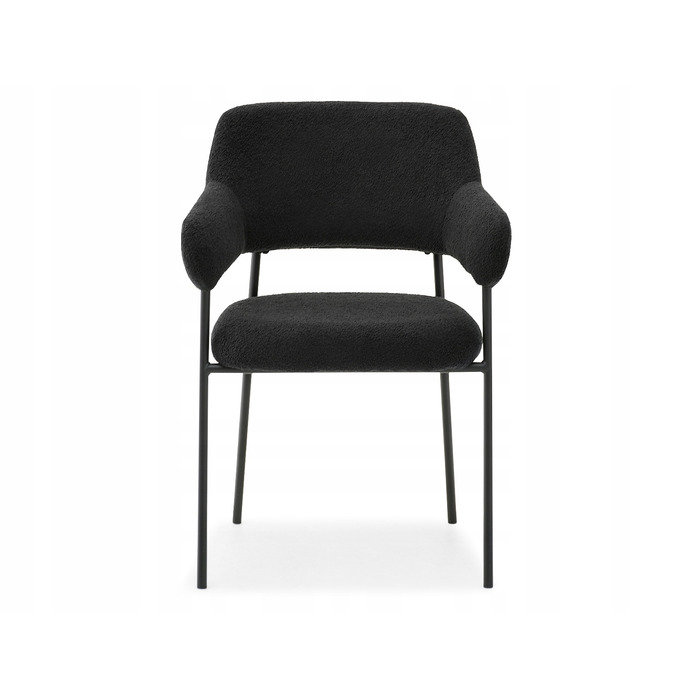 Стілець Mebel-Partner, оббивка тканина, чорний, 1 шт.