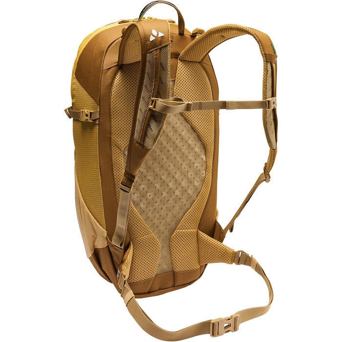 Рюкзак для туризму VAUDE Neyland Zip 20 л, зручна застібка-блискавка, універсальний розмір, жовтий