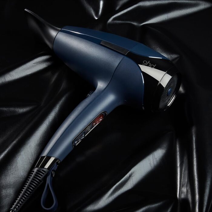 ghd Helios професійний фен для волосся з безщітковим мотором та іонною технологією, темно-синій