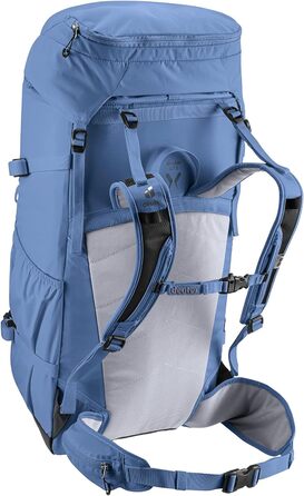 Жіночий експедиційний рюкзак Deuter Gravity Expedition 45+ SL, 45 л, синьо-сірий