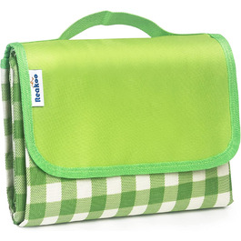 Пікнік-ковдра Reakoo XXL 300x200 см, водонепроникна, для пляжу, саду, парку, з ручкою, легко миється, не пропускає пісок, для кемпінгу та відпочинку на природі