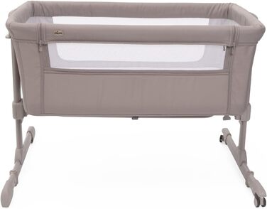 Дитяче ліжко-гойдалка Chicco Next2Me Essential, біле (Dove), 0-6 місяців, з матрацом та сумкою