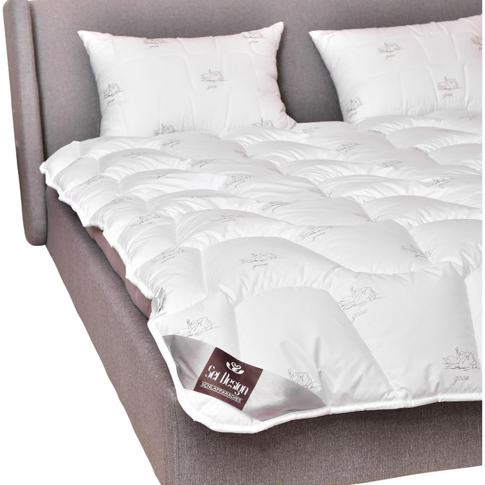 Зимова ковдра sei Design 135x200 см мікрофібра, SWAN - тепла дихаюча ковдра для алергіків, Öko-Tex