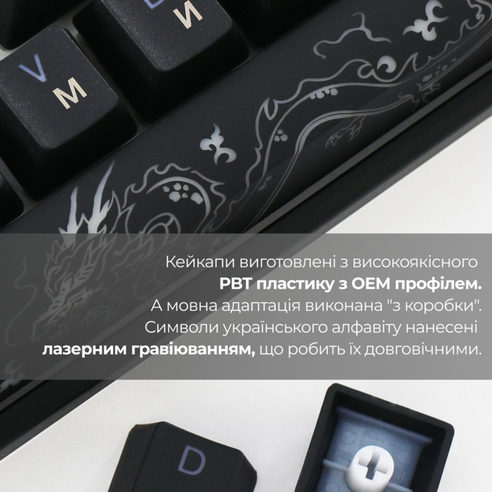 Механічна клавіатура Ducky One 3 Mini Cherry MX Silent red RGB Black UA
