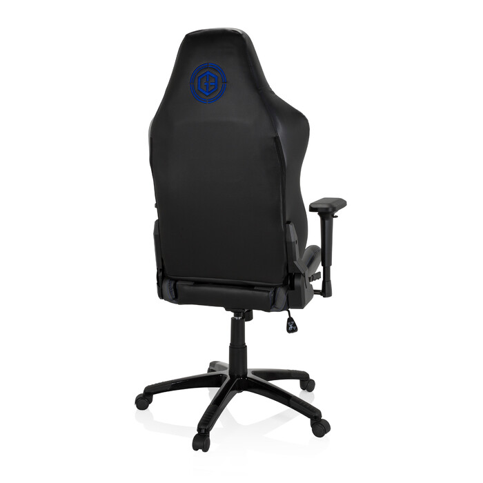 Ігрове крісло / Офісне крісло GAMEBREAKER POLARYS I Штучна шкіра Сірий / Синій HJH OFFICE