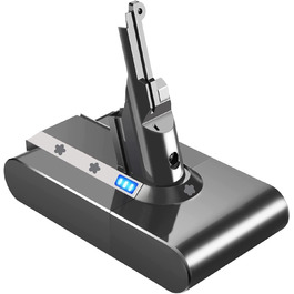 Акумулятор DTK 4000mAh 21.6V для пилососа Dyson V8 (SV10) Absolute, Animal, Fluffy, Motorhead, Slim, Total Clean, Extra, бездротовий ручний