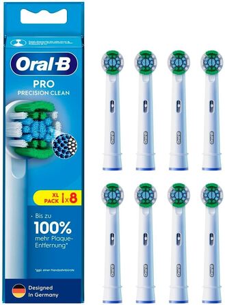 Смінні насадки для електричної зубної щітки Oral-B Precision Clean, 8 шт.