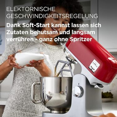 Кухонна машина Kenwood kMix KMX750BK, стандартного розміру, червона