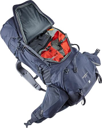 Рюкзак для трекінгу Deuter Aircontact X 60+15 л (M), синій