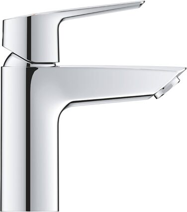 Змішувач для ванної кімнати Grohe Start, енергозберігаючий, з холодною водою в середній позиції, з поп-ап зливом, 17 см, хром, 23551002 S (198 мм)