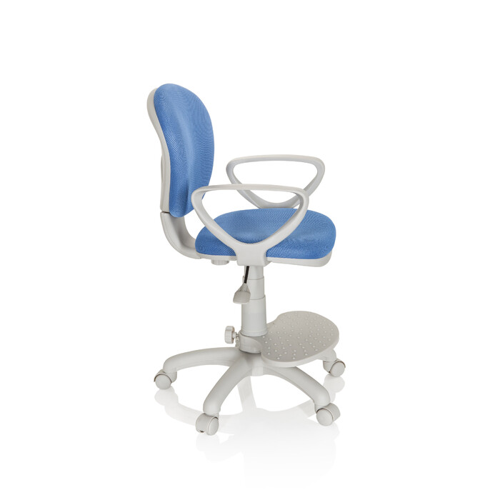 Дитячий стілець / дитячий письмовий стілець KID COLOUR G1 тканина синій hjh OFFICE