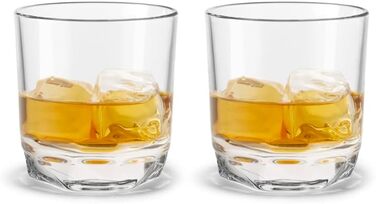 Склянки Holmegaard Longdrink 36 cl, 2 шт., з оптичним ефектом Prisma, скло