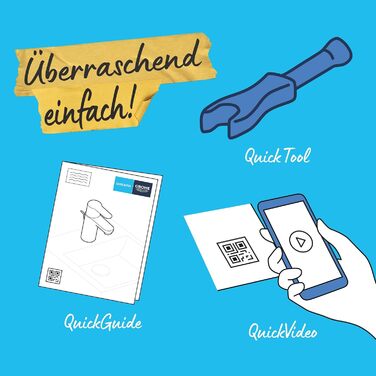 Змішувач для ванної кімнати Grohe Swift, хром, з донним клапаном Push-Open, 18 см, з інструментом 3-в-1