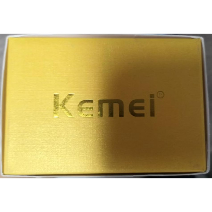 Kemei 2299 професійна машинка для стрижки волосся та бороди, електричний тример з Т-подібним лезом, бездротовий, для чоловіків, чорний