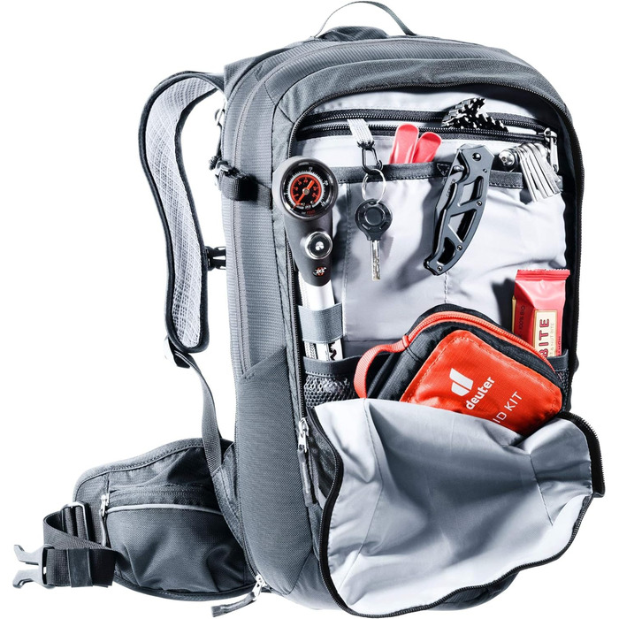 Жіночий велосипедний рюкзак Deuter Compact EXP 12 SL, 15 л, графітово-чорний