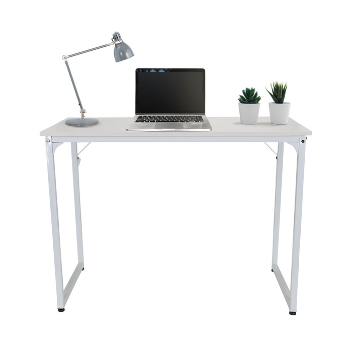 Письмовий стіл для комп'ютера WORKSPACE I 100 x 50 см, білий, hjh OFFICE