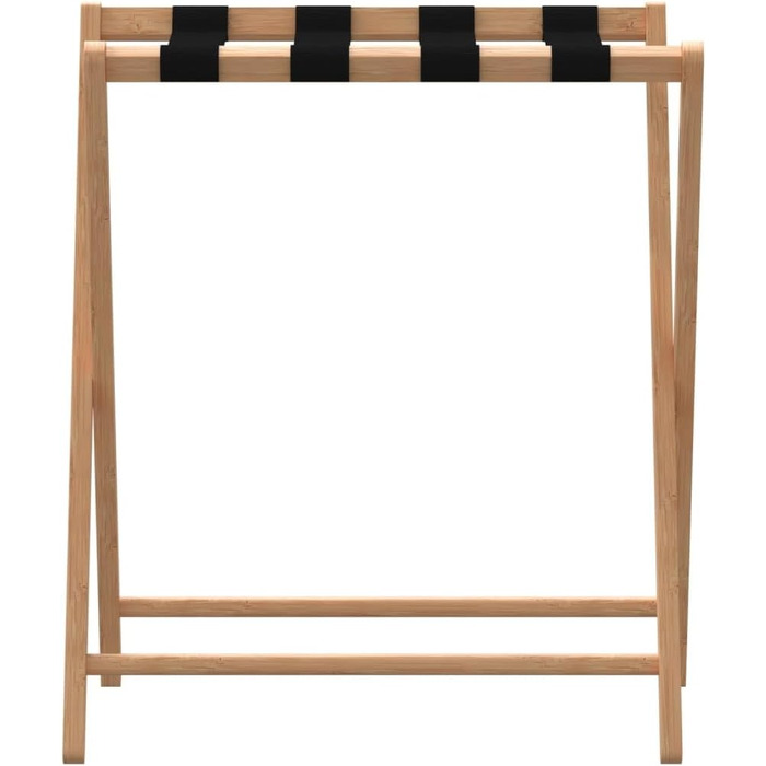 Багажниця для валіз vidaXL з бамбука, 68,5x38x58 см