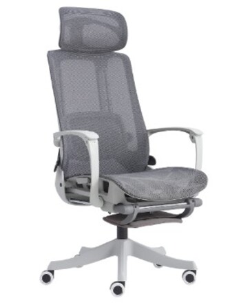 Крісло Mealux Easy Static Grey (арт. HF-L10 F/G)