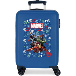 Дитяча валіза Marvel Die Avengers, синя, 38x55x20 см