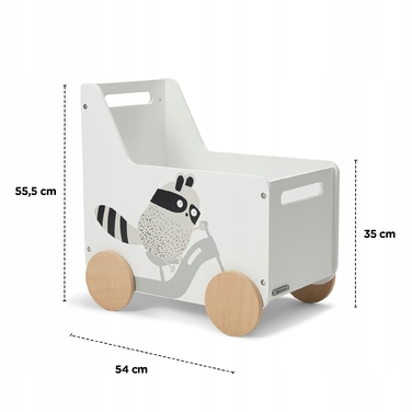Скриня для іграшок Kinderkraft Racoon