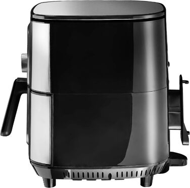 Tectake XXL аерофритюрниця 10,2 л, без олії, 8 програм, сенсорний дисплей, срібляста, рецепт у комплекті