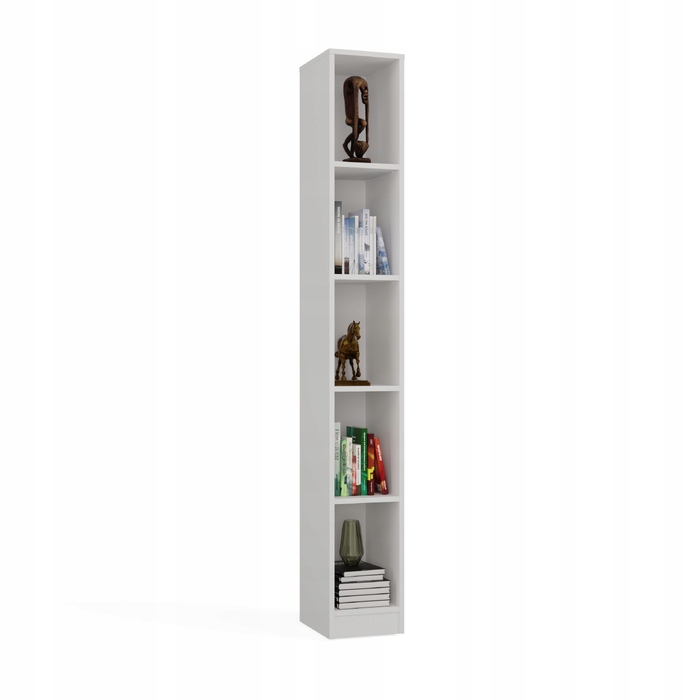 Стелаж TopEshop, 25 x 182 x 30 см, білий