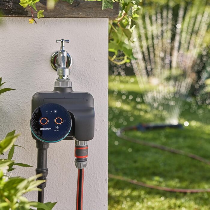 Gardena smart Water Control 19033-20: Автоматичний полив для саду, інтеграція з розумним домом, захист від заморозків