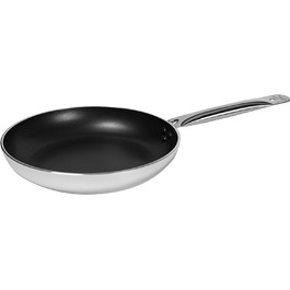 Сковорода Topkapi Gourmet Expert 22 см, антипригарна, індукційна, алюмінієва, потрійне покриття, ручка з нержавіючої сталі, професійна якість