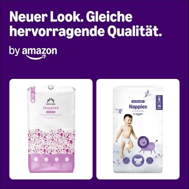 Підгузки By Amazon Ultra Dry, розмір 3 (4-9 кг), білі, 172 шт (2 упаковки по 86 шт)