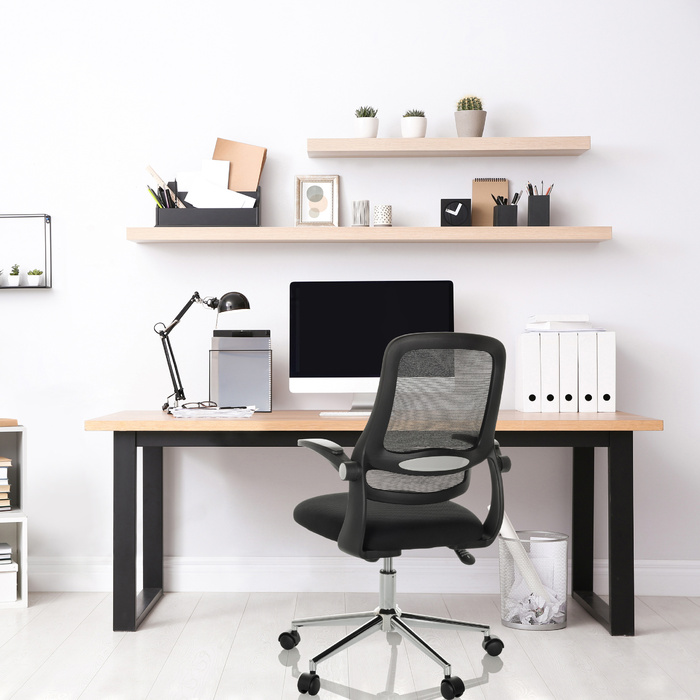Офісне крісло / Поворотне крісло MIKO B ECO Mesh / Тканина Black HJH OFFICE