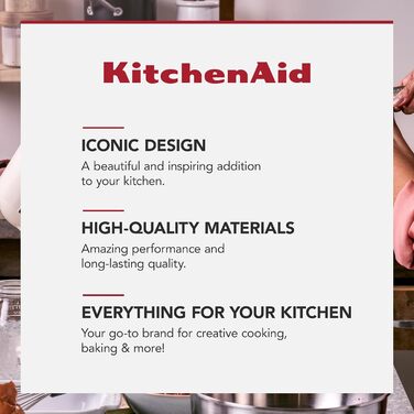 Сковорода KitchenAid Classic Forged для млинців (24 см), з антипригарним покриттям, індукційна, для духовки, чорна