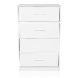 Комод ESTORIA 58x30x91см 4 відділення білий hjh LIVING
