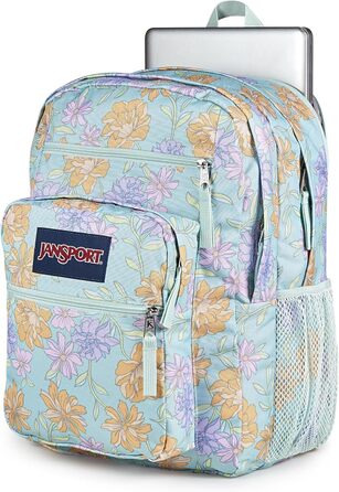 Рюкзак JanSport Big Student Faded Flo для підлітків, місткий