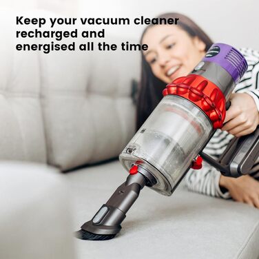 Акумулятор V8 7200mAh для пилососа Dyson V8 Absolute, Animal, Fluffy, Motorhead, Pro SV10 - Замінник