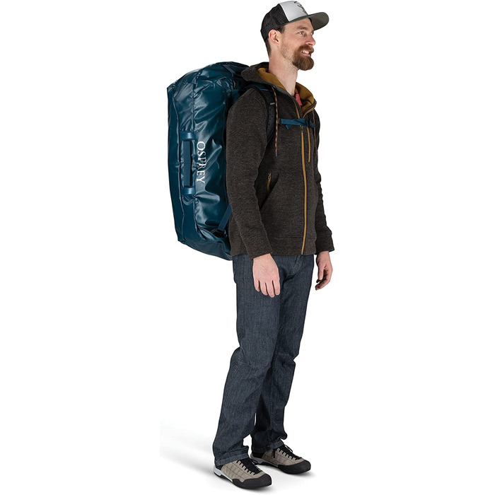 Сумка-баул Osprey Transporter 120 л, універсальна, синя Venturi