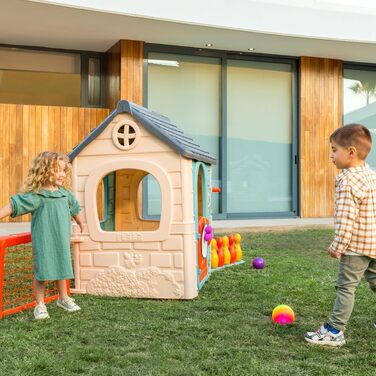 Дитячий будиночок FEBER Casual 6 Activities з аксесуарами, стійкий до сонця, від 3 років